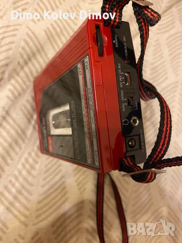 SHARP JC 25E(R) Walkman Red с Радио. Mega Rare!, снимка 5 - Радиокасетофони, транзистори - 51329833