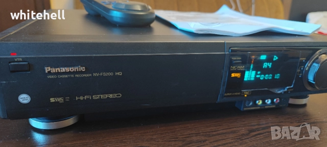  Panasonic NV-FS200 Hi-Fi Deck SVHS TBC, снимка 2 - Плейъри, домашно кино, прожектори - 51388246
