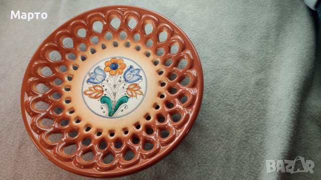 Порцеланова чиния, рязан порцелан за стена, Унгария, снимка 7 - Пана - 43759420
