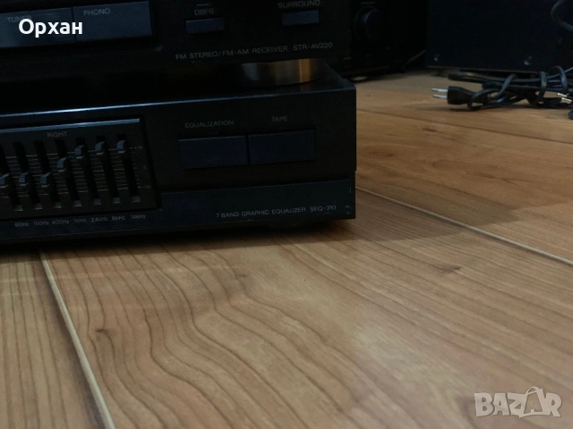 Еквалайзер Sony SEQ-310,STR-AV220,ST-S120,TC-W320, снимка 2 - Ресийвъри, усилватели, смесителни пултове - 53374513