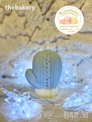 Коледни соеви свещи с различни аромати, снимка 2 - Други - 52790596