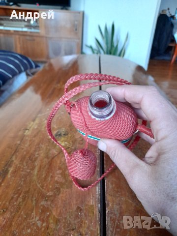 Старо плетено шише,бутилка #6, снимка 5 - Други ценни предмети - 43660193