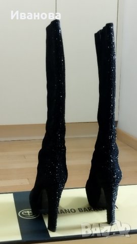 Италиански официални ботуши -LUCIANO BARACHINI, снимка 7 - Дамски ботуши - 43583550