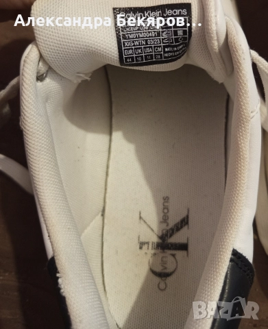 Маратонки Calvin Klein Jeans , снимка 3 - Маратонки - 52712618