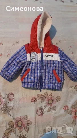 Продавам зимно яке и понталонки размер 74, снимка 2 - Бебешки якета и елеци - 48464234