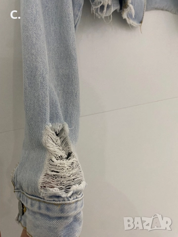 Дамско дънково яке, снимка 4 - Якета - 52893643