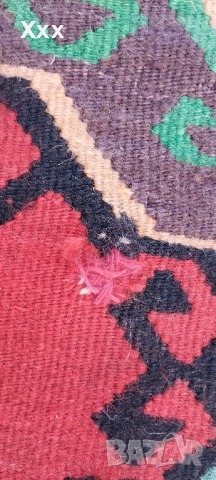 Ръчно тъкан Чипровски вълнен килим.Антика за ценители., снимка 5 - Килими - 44912501