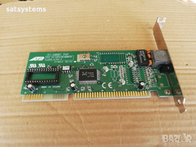 Allied Telesyn AT-2000T ETH PNP 16-bit ISA Network Adapter Card , снимка 5 - Мрежови адаптери - 33588394