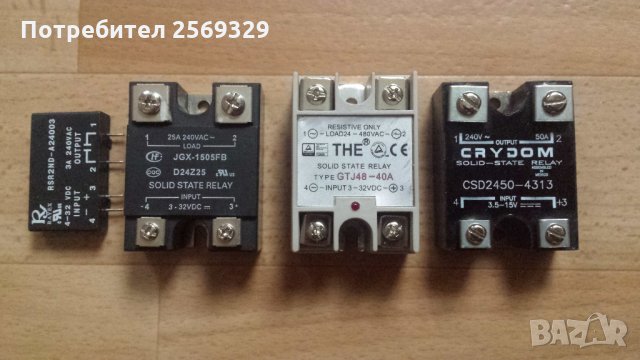 Полупроводникови релета / solid state relay SSR