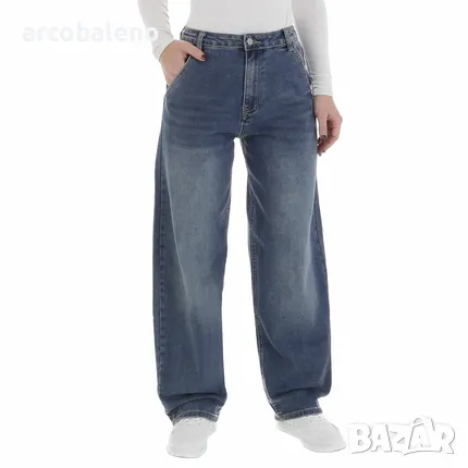 Дамски дънки с висока талия, снимка 6 - Дънки - 49282570