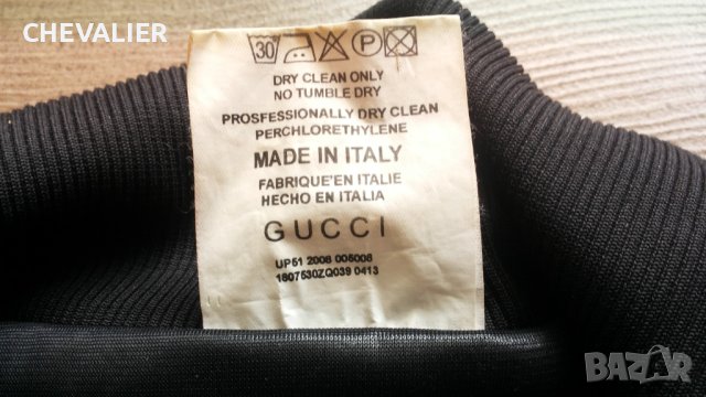 GUCCI MADE IN ITALY Fleece Jacket Размер L мъжка горница 13-52, снимка 17 - Якета - 43122137