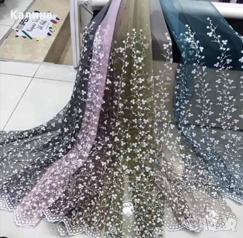 Тънки пердета Омбре, снимка 7 - Пердета и завеси - 29066280