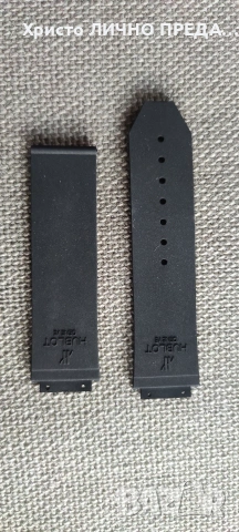 Оригинална каишка за, HUBLOT 24 мм, снимка 2 - Каишки за часовници - 53015541