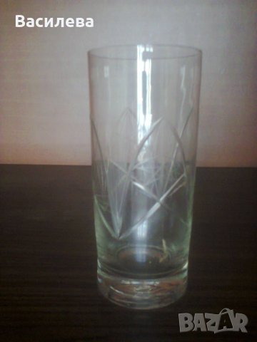Комплект 6 чаши калиево стъкло