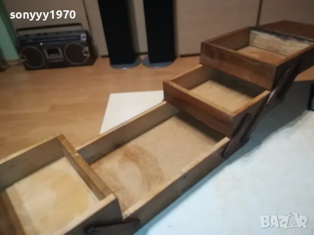 КРАСИВА ДЪРВЕНА КУТИЯ-ВНОС SWISS 0812241847, снимка 11 - Антикварни и старинни предмети - 48272159