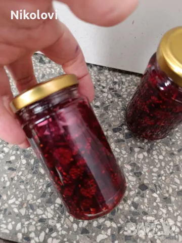 Домашно сладко от горски ягоди с горски малини