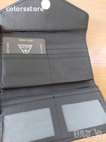 Черен портфейл  Guess код SG339, снимка 4 - Портфейли, портмонета - 38342519