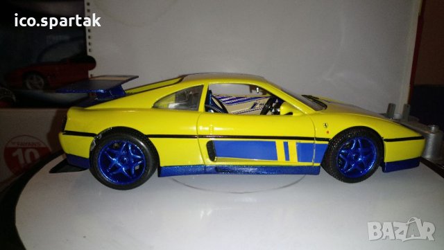 Ferrari 1:18 - 348 GT 89 Bburago , снимка 4 - Колекции - 32243510