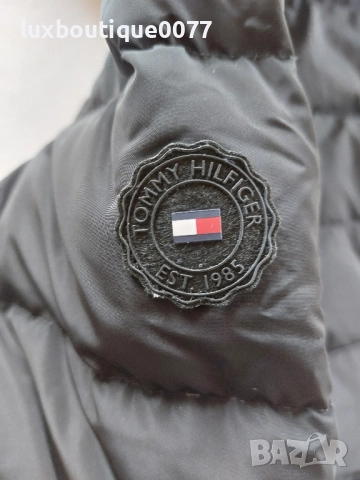 Чисто ново без етикет дамско зимно пухено яке Tommy Hilfiger L, снимка 12 - Якета - 52186098