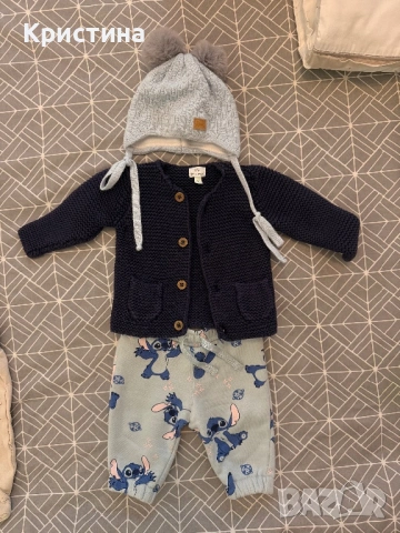 Бебешки дрехи 0-4м, снимка 5 - Комплекти за бебе - 53271042