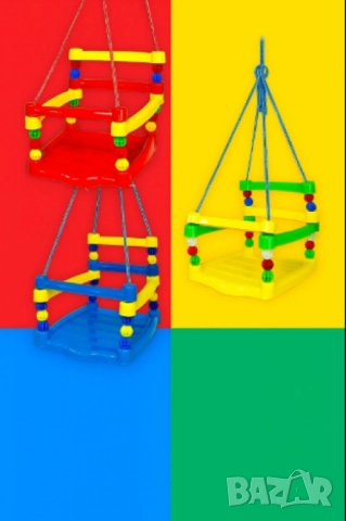 Детска пластмасова люлка, снимка 4 - Детски люлки - 52578727