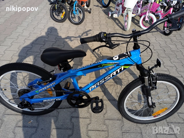PASSATI Алуминиев велосипед 20" MARTYN син, снимка 3 - Велосипеди - 53560011