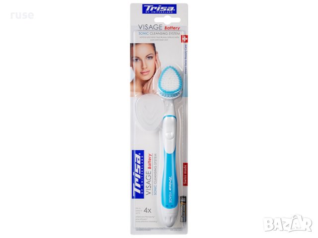 НОВИ! Електрическа четка за почистване на лице Trisa Visage с батерии, снимка 2 - Други - 36672209