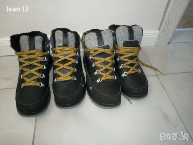 QUECHUA Реф. 8367527 Мъжки туристически обувки за преходи в сняг sh500 x-warm mid, сини, снимка 5 - Други - 38905241