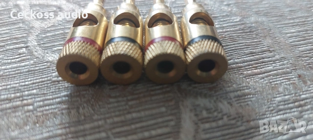 Конектори (банани) за тонколони , снимка 2 - Тонколони - 53281731