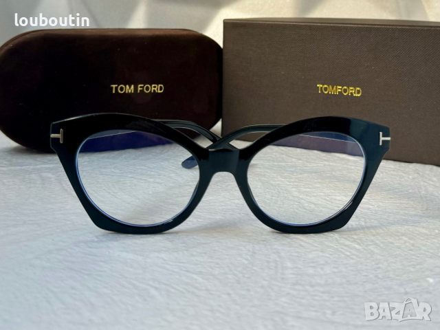 TOM FORD дамски диоптрични рамки очила за компютър котка, снимка 7 - Слънчеви и диоптрични очила - 44864314
