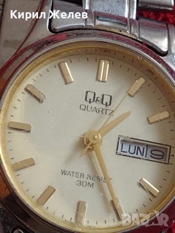 Модерен дизайн дамски часовник Q/Q WATER RESIST JAPAN MOVT стил и комфорт 41705, снимка 3 - Дамски - 43787552