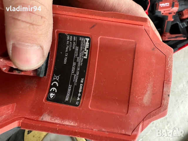 Hilti Set SF-6/TE-6/, снимка 10 - Куфари с инструменти - 53221863