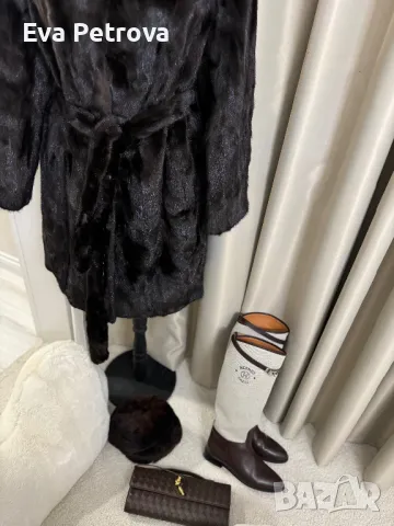 Mink coat Дамско палто от Норка S/M , снимка 5 - Якета - 48443926