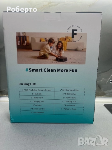 Прахосмукачка робот Honiture G20 pro, снимка 2 - Прахосмукачки - 52900727