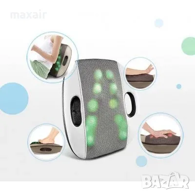 Масажираща възглавница за гръб Zenet - ZET728 * Безплатна доставка * Гаранция 2 години, снимка 2 - Масажори - 47729078