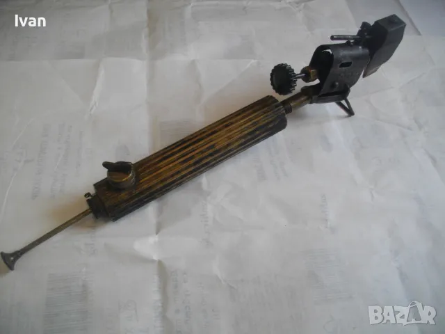 БЪЛГАРСКА БЕНЗИНОВА ГОРЕЛКА НА ХРОМ СИЛИСТРА СОЦ ПРОИЗВОДСТВО 80-ТЕ ГОДИНИ, снимка 4 - Други инструменти - 48234928