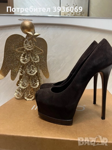 Луксозни италиански обувки Gianmarco Lorenzi,обути само на конкурс