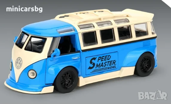 Метални колички: Volkswagen T1 Samba Bus , снимка 7 - Колекции - 50477723
