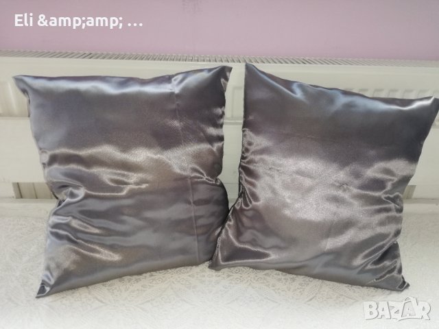 Сатенени калъфки за декоративни възглавнички , снимка 2 - Възглавници - 40241562
