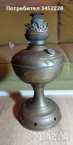 лампа газена месинг 