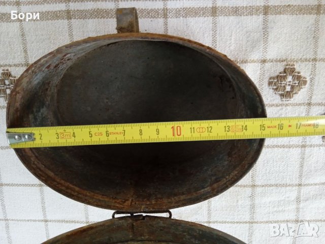 Стара немска метална кутия, снимка 7 - Други ценни предмети - 37480052