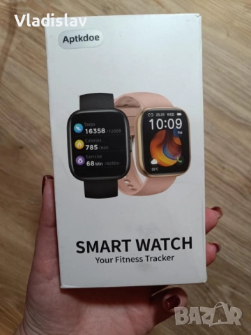 Смарт часовник унисекс CR077-S07, 1.85" TFT екран