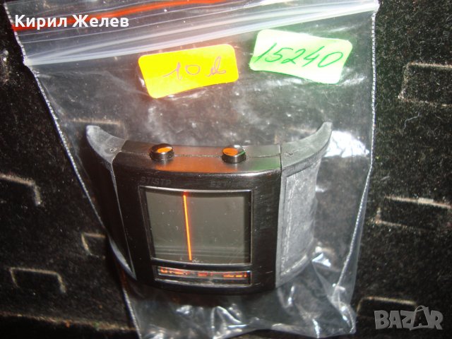 РЯДЪК МОДЕЛ РИТАЛ КВАРЦОВ ЕЛЕКТРОНЕН ЧАСОВНИК 15240, снимка 3 - Мъжки - 32889736