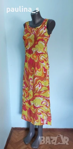 Два различни броя / Ефирна рокля, изработена по модел на Burda / Бурда , снимка 3 - Рокли - 51305284