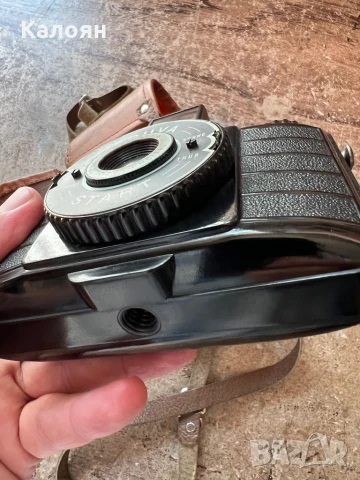 Фотоапарат стар в кожен калъф , снимка 10 - Антикварни и старинни предмети - 51008821