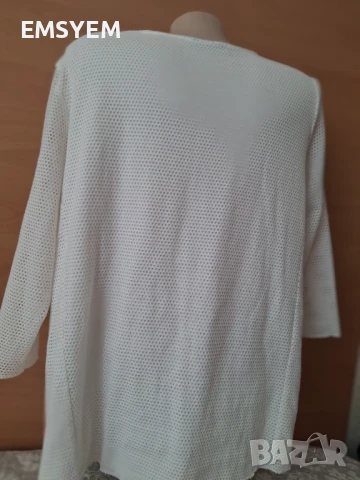 Блуза с дантела , 7/8 ръкави, снимка 2 - Блузи с дълъг ръкав и пуловери - 50951682