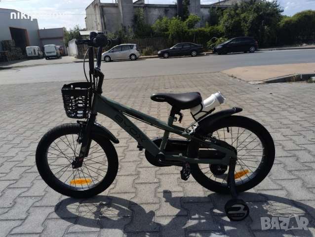 BYOX Велосипед 18" CHALLENGE зелен, снимка 9 - Велосипеди - 53558987