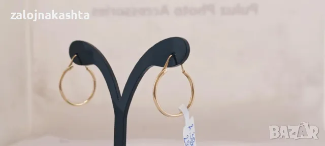 Златни обеци-2,38гр/14кр, снимка 4 - Обеци - 49490190