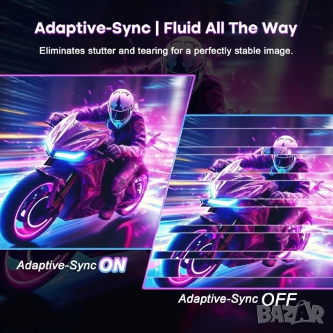 Amzfast 34-Inch /86.36cm Curved Gaming Monitor, 240 hz - Чисто нов не разопакован ! , снимка 5 - Монитори - 53521129