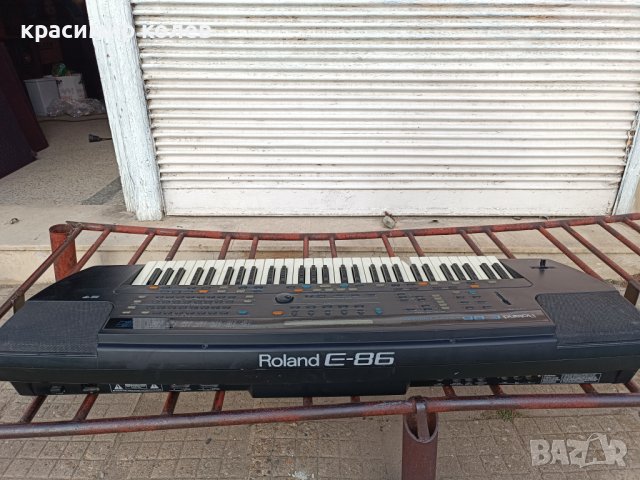 синтезатор "Roland e-86", снимка 10 - Синтезатори - 44117708